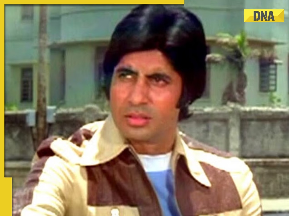 Amitabh Bachchan hit Bollywood's most handsome actor who got 16 stitches on his chin, film became blockbuster, earned Rs...