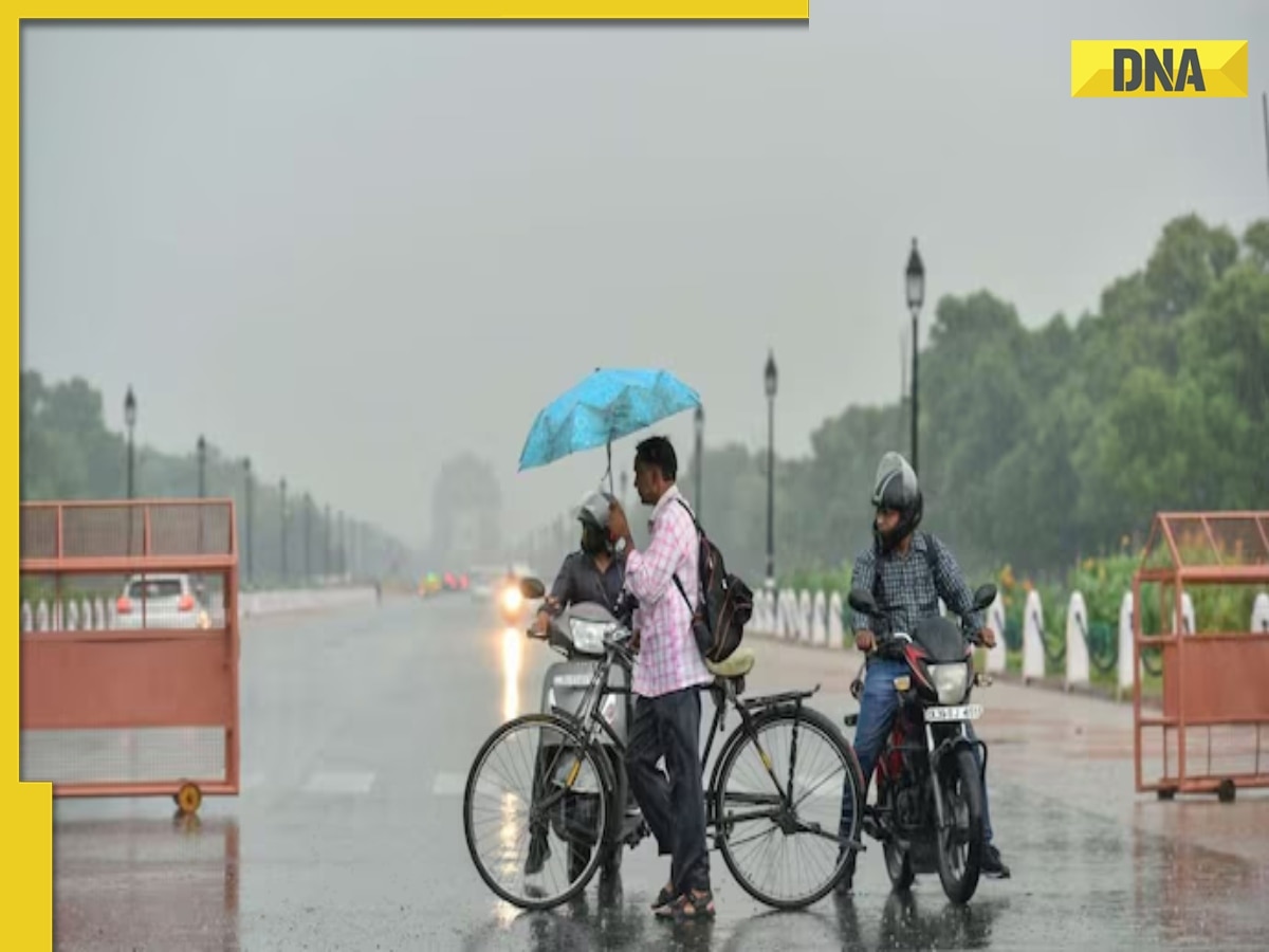 Delhi-NCR weather: Strong winds, rainfall hit several parts of Delhi NCR, bring relief from heat 