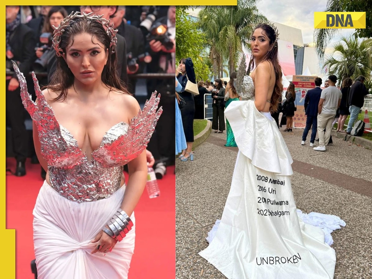 Sonam Chhabra slammed over Cannes dress referencing terror attacks in India: 'An insult to our brave soldiers' 