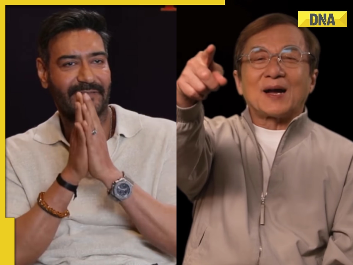 Jackie Chan tells Ajay Devgn 'you fight, I dance' as they promote Karate Kid: Watch