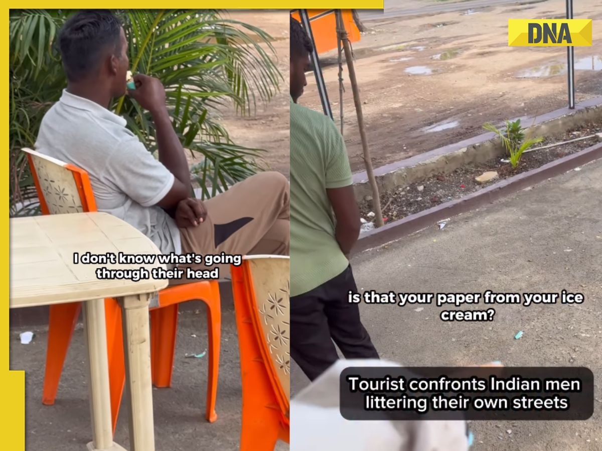'Look at it, it’s crazy' Tourist woman calls out Indian men littering and lack of civic sense in viral video