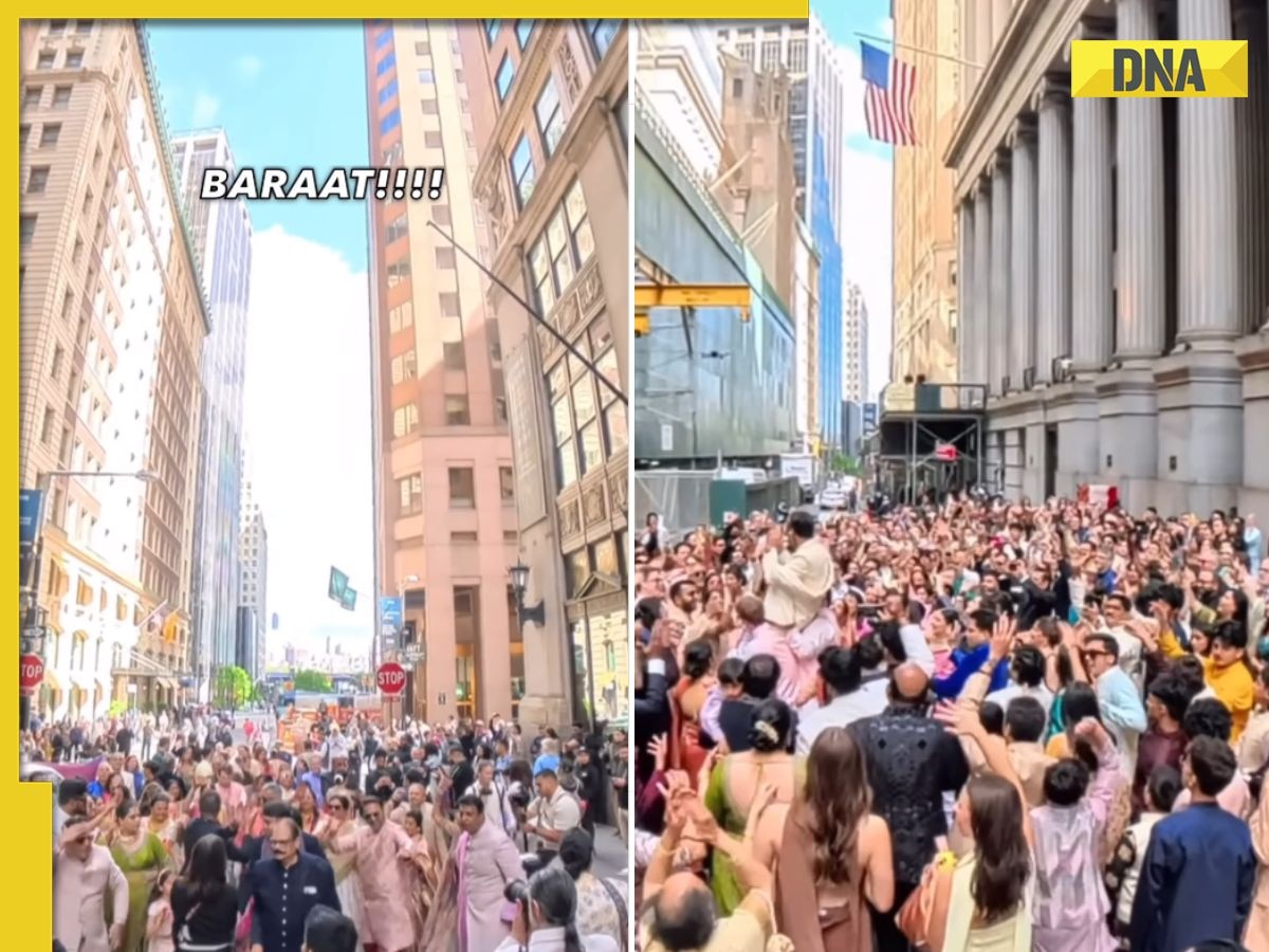 Viral video shows Indian wedding baraat of 400 people dancing on Wall Street: 'This is really wild'