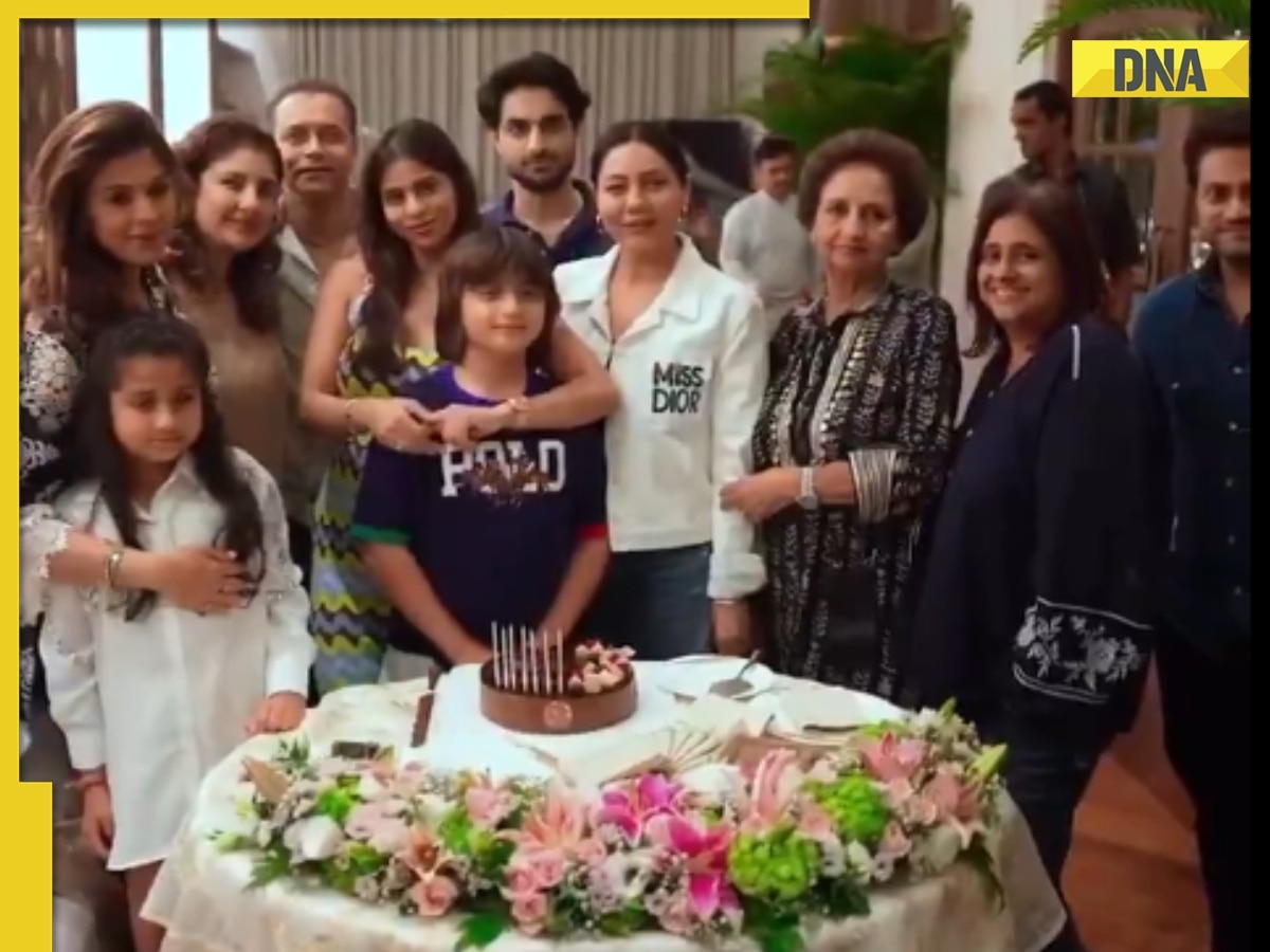Shah Rukh Khan's son AbRam Khan turns 12, celebrates birthday with Suhana Khan, Gauri Khan: Watch