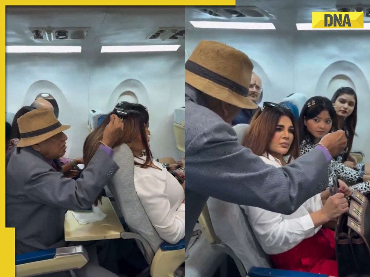 Viral video: Rakhi Sawant caught in mid-air clash over hairfall incident, netizens say 'scripted clip'