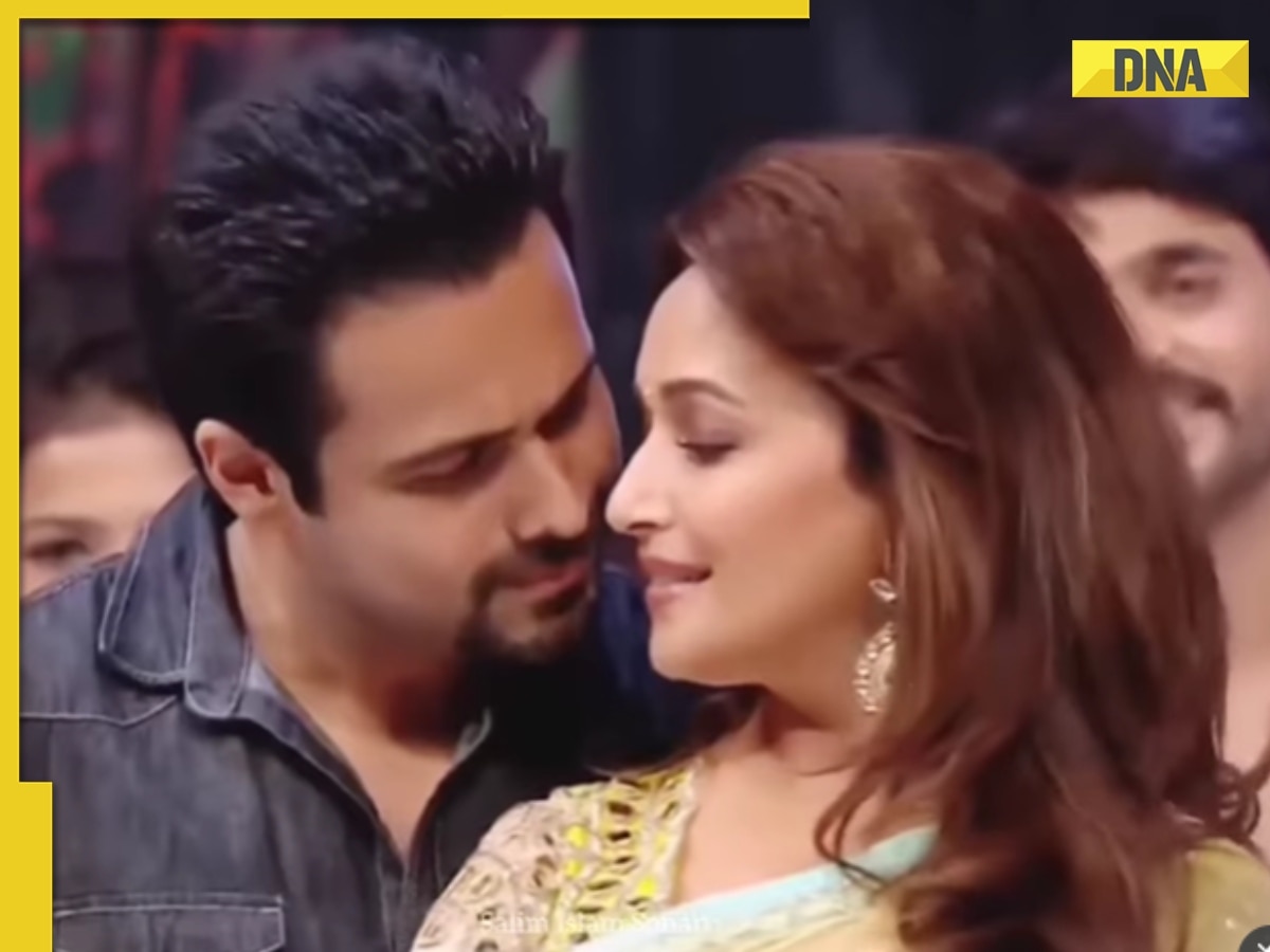 Viral video: Emraan Hashmi, Madhuri Dixit groove romantically to Pee Loon, fans say 'Omg! the stare and...'