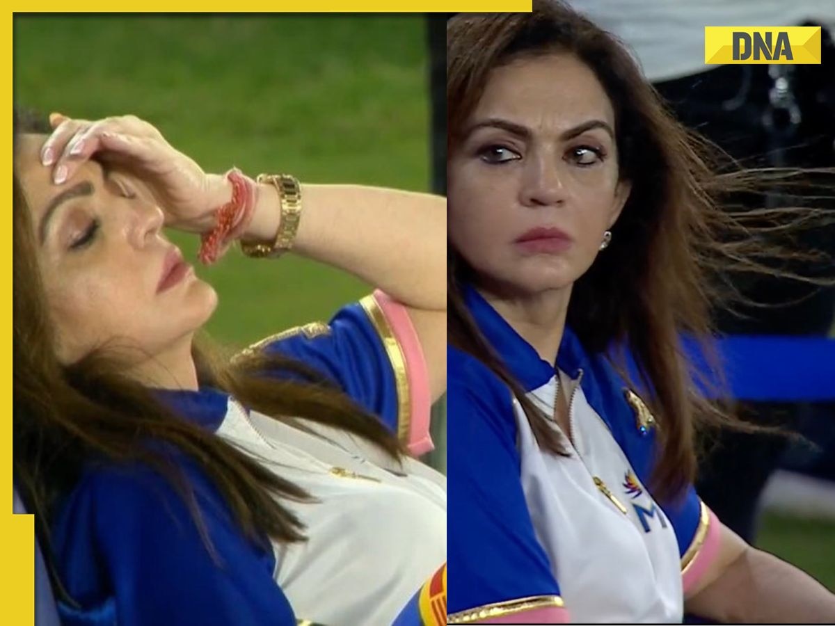 Nita Ambani didn't see it coming, breaks down after MI loses to PBKS, viral reaction sparks meme fest, ‘out of syllabus...’