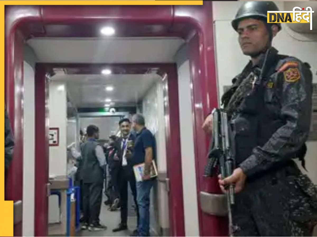 AK-47, बुलेट प्रूफ जैकेट पहने तैनात रेल कमांडो, कटरा से श्रीनगर जाने वाली वंदे भारत ट्रेन को मिली Z+ सिक्योरिटी 