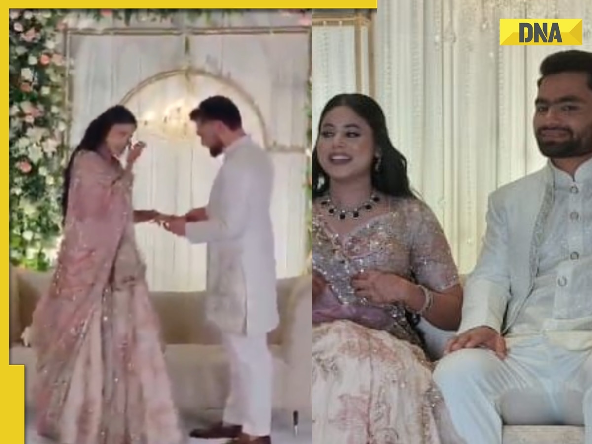 MP Priya Saroj’s emotional ring ceremony moment with cricketer Rinku Singh melts hearts online, video goes viral