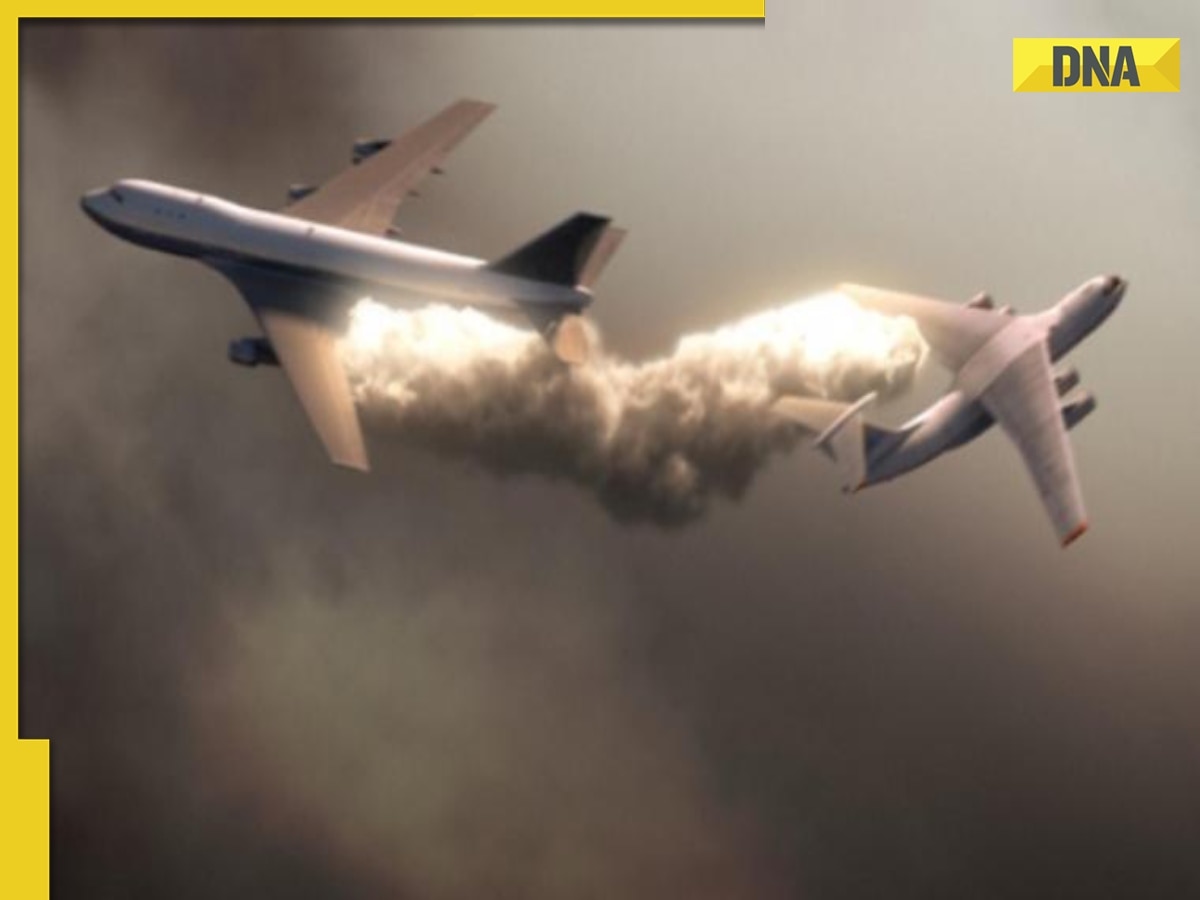 When two aeroplanes collided mid-air near New Delhi, because... killing...