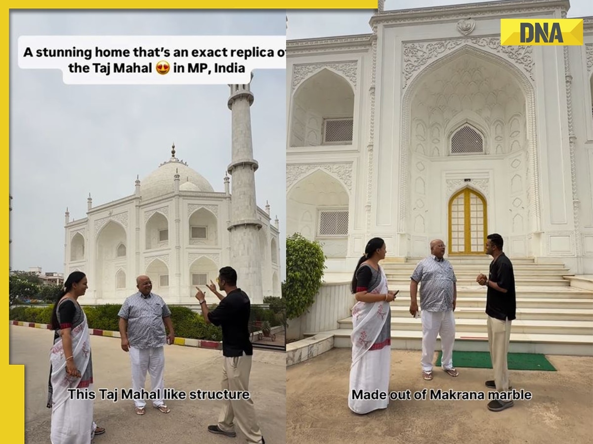 Viral Video: Indian man gives a tour of his Taj Mahal-style 4BHK house, says 'it's dedicated to my wife', WATCH 