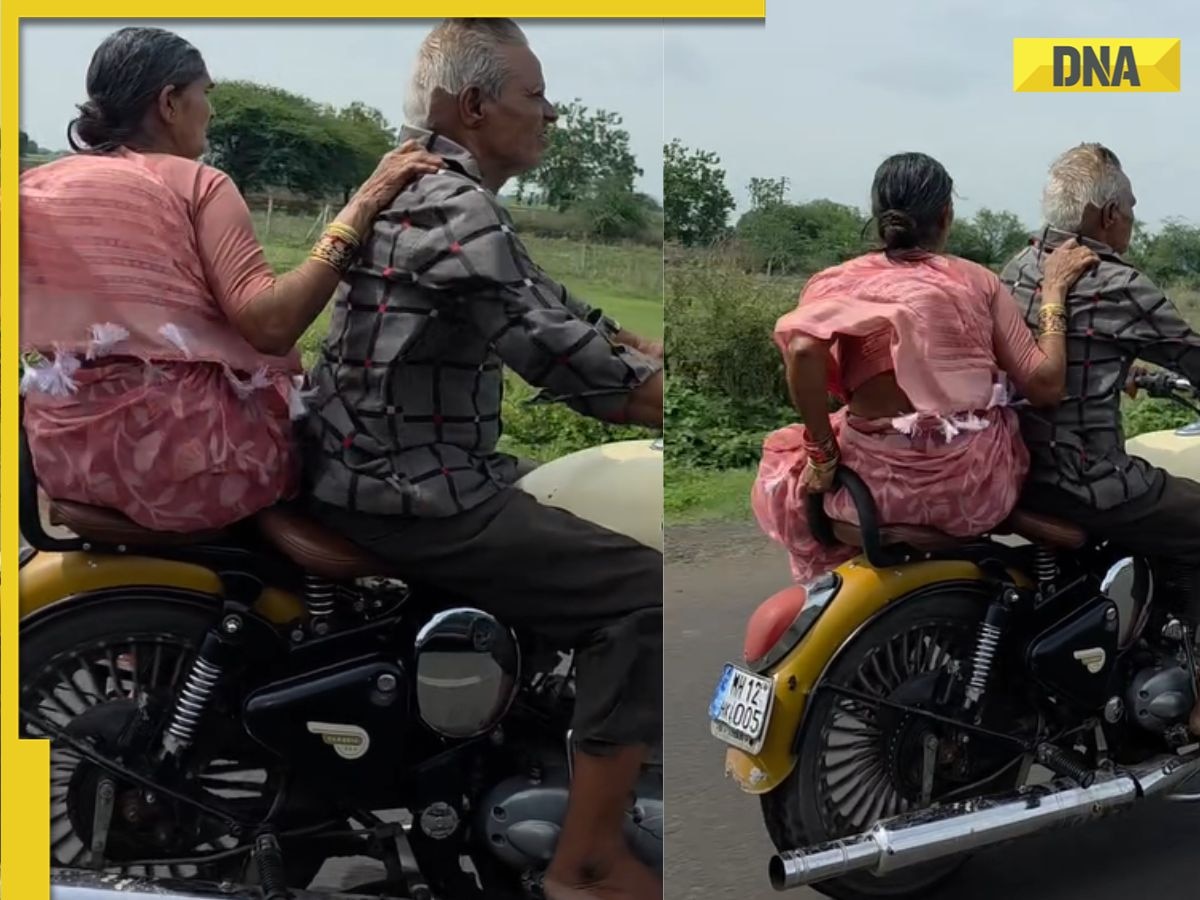 Viral Video: Elderly couple's ride on ‘Titanic’ steals hearts online, netizens say, 'Retd Kabir Singh'