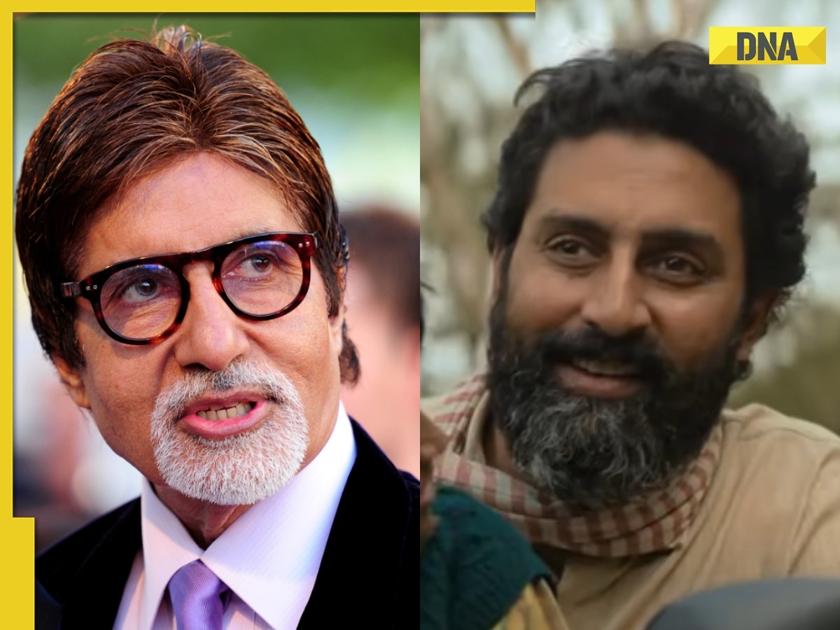 Amitabh Bachchan reacts to Abhishek Bachchan's Kaalidhar Laapata trailer, netizens say 'kabhi apni bahu Aishwarya Rai ka bhi...'