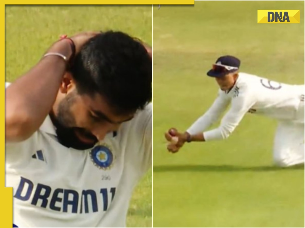 IND vs ENG: Jasprit Bumrah hides his face in frustration with cap after Yashasvi Jaiswal...