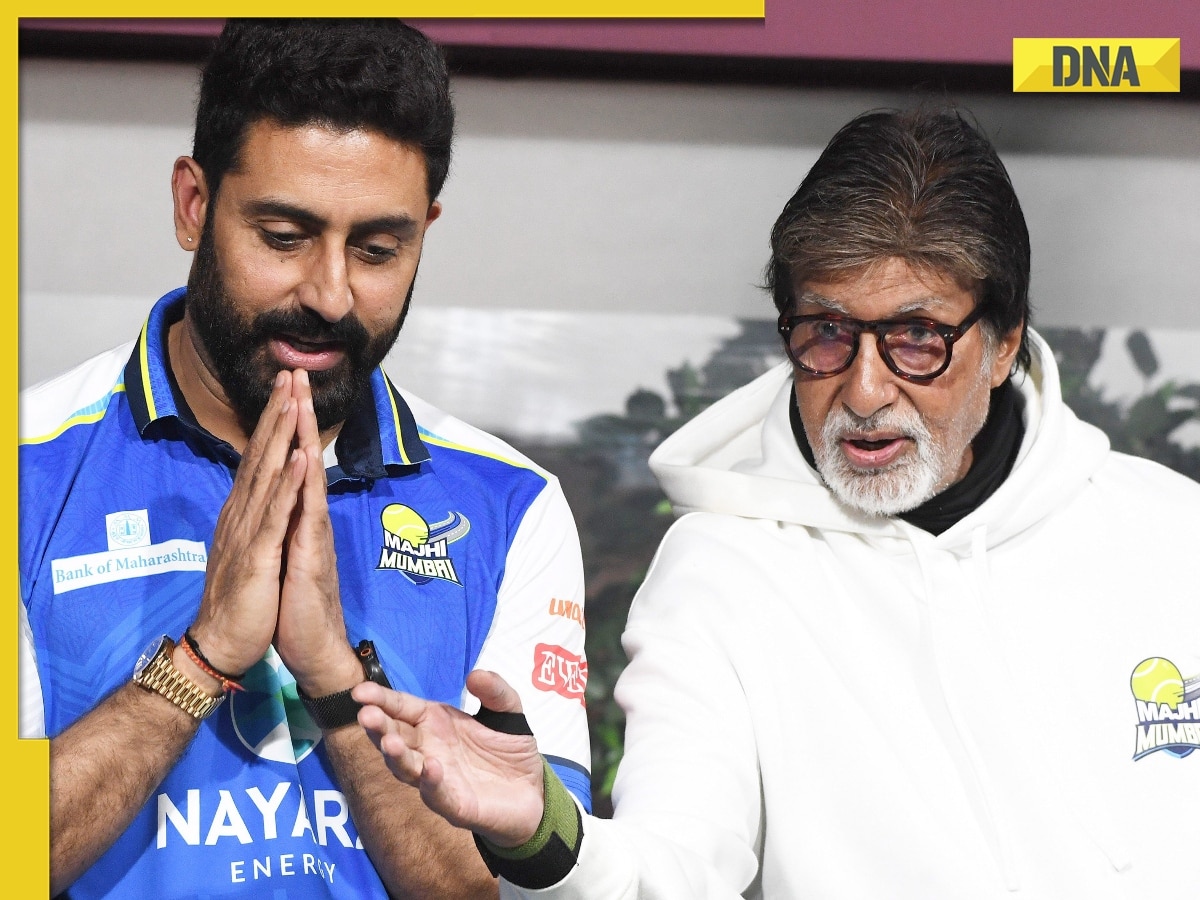 Amitabh Bachchan lauds son Abhishek Bachchan for his choice of films, daring roles: 'Success comes to those...'