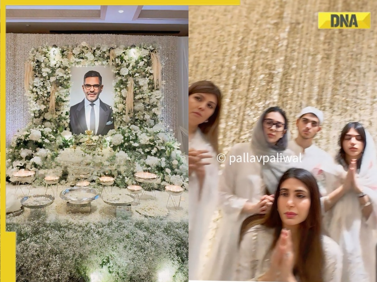 Sunjay Kapur's prayer meet: Ex-wife Karisma Kapoor unites with his widow Priya Sachdev, Kareena Kapoor couldn't hold her tears: Watch viral videos