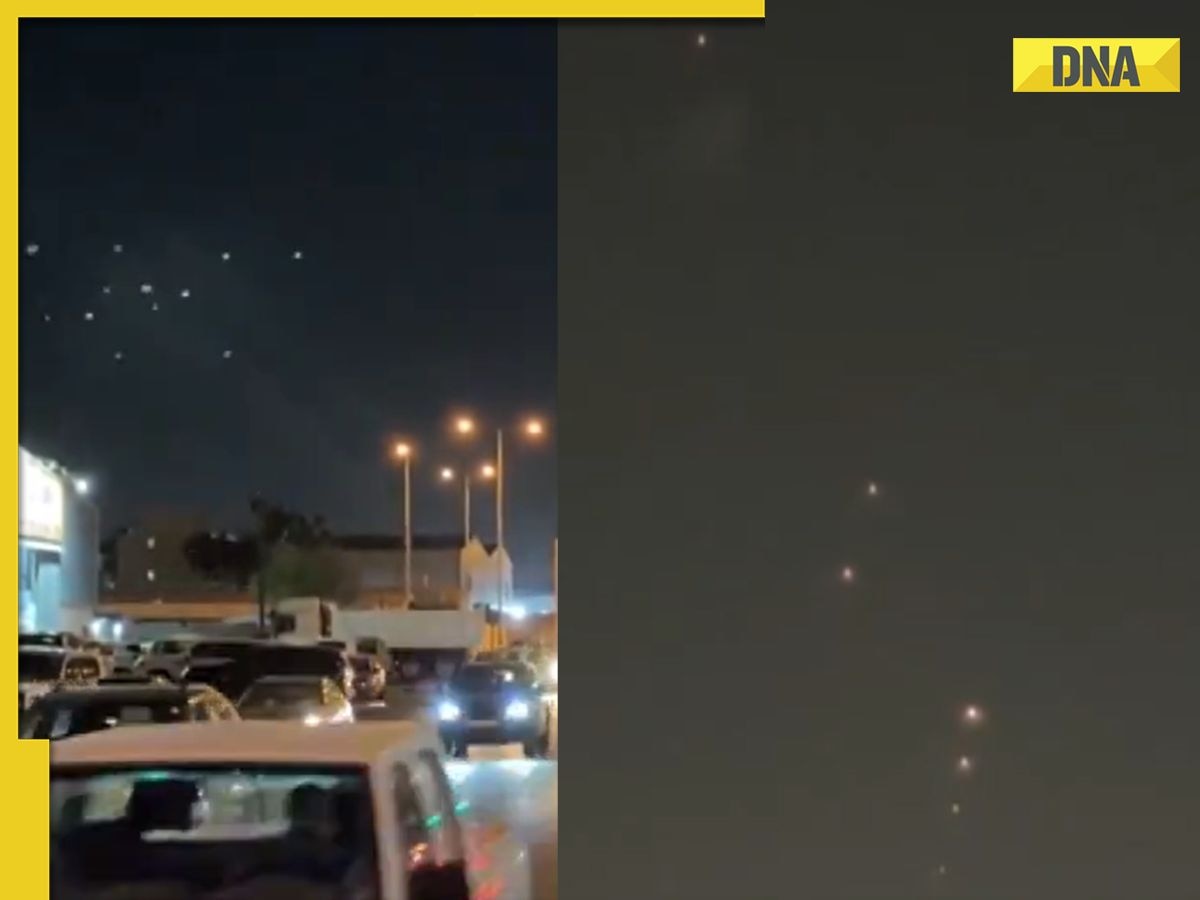 Viral Video: Iran launches airstrikes on US base in Qatar, incident caught on camera, WATCH 