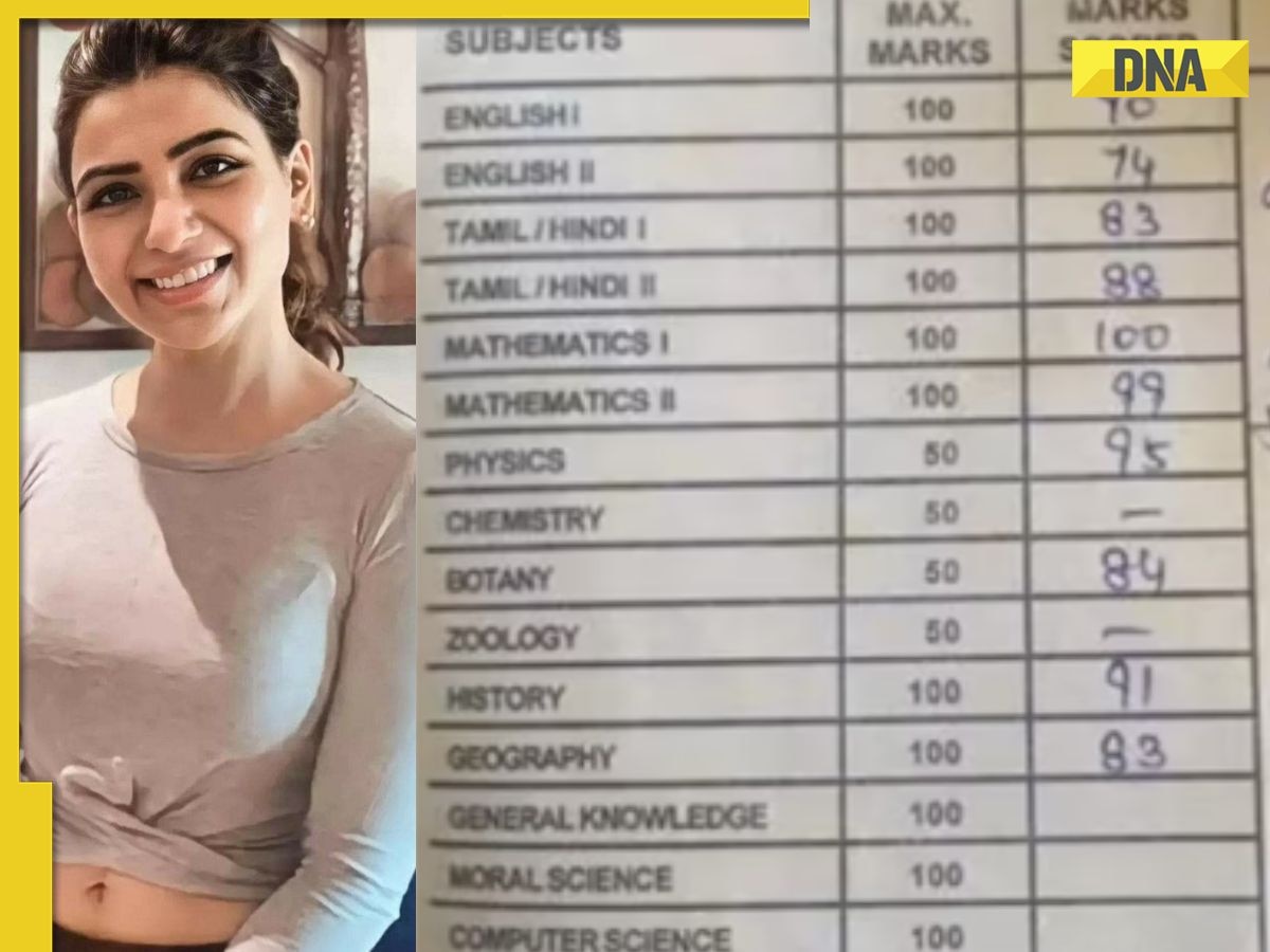 Samatha Ruth Prabhu’s class 10 marksheet goes viral, teacher’s note ‘She is...’ impresses netizens who call her... 