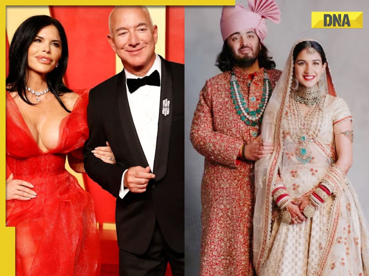 Amazon founder Jeff Bezos' grand wedding with Lauren Sanchez to cost a whopping Rs..., still no match for Mukesh Ambani's son Anant Ambani's wedding that cost Rs..
