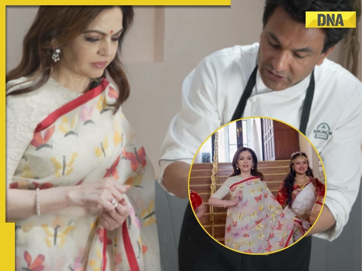 Video: Nita Ambani visits celebrity chef Vikas Khanna's NY restaurant to curate culinary experience for NMACC India event, performs classical dance, watch