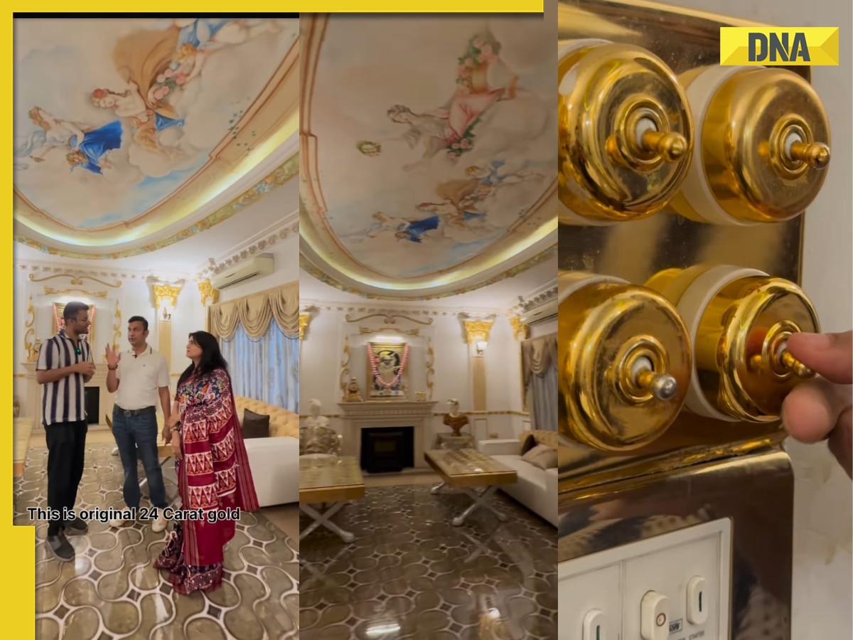 Viral Video: Inside gold-decorated home, where furniture, sockets have 24-carat gold, it is located in...