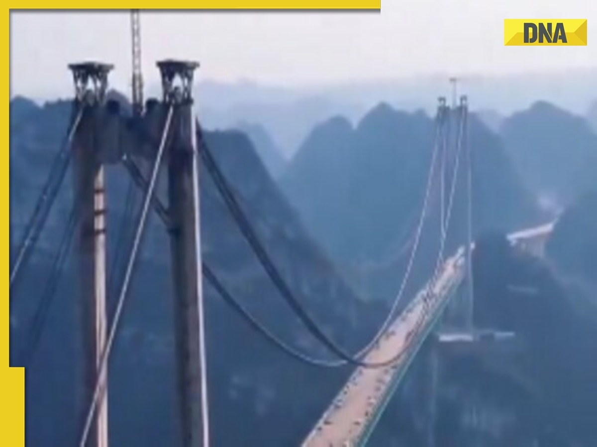 This is world's longest bridge, 200m higher than Eiffel Tower, set to cut travel time from 1 hour to 1 minute, it is in...