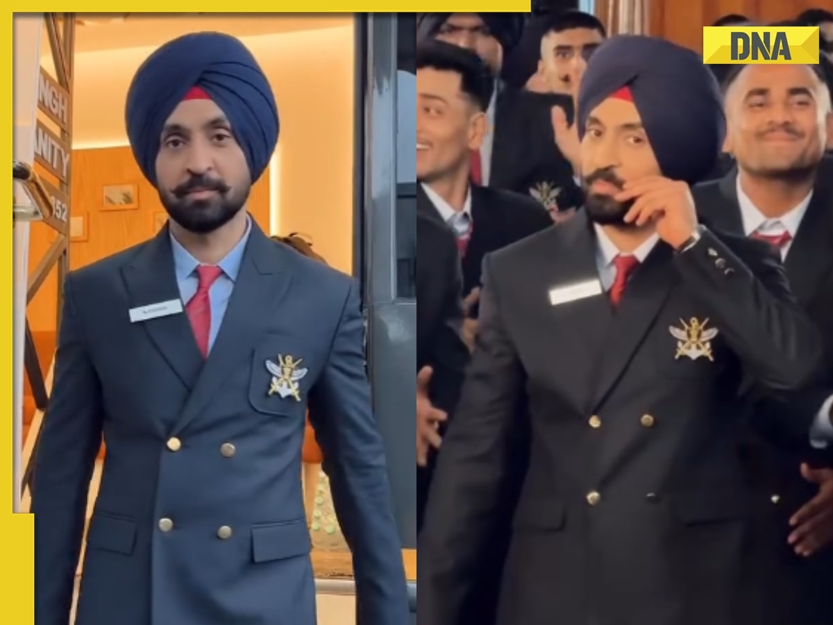 Diljit Dosanjh shuts down Border 2 exit rumours with BTS clip in Indian Air Force uniform, video goes viral - Watch