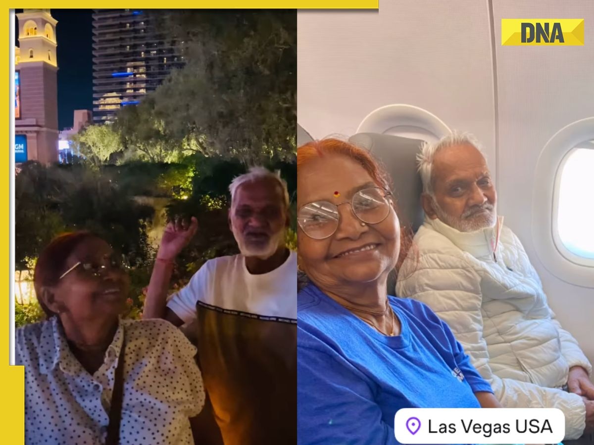 'This is the real accomplishment': Indian techie fulfils dream, takes parents on their first international trip to Las Vegas