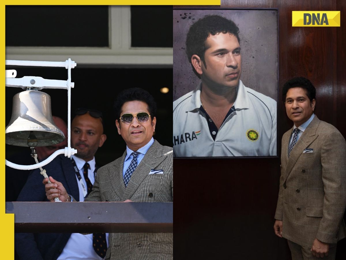 Sachin Tendulkar elevates Lord's with twin historic honours, rings iconic bell after portrait unveiling at MCC museum