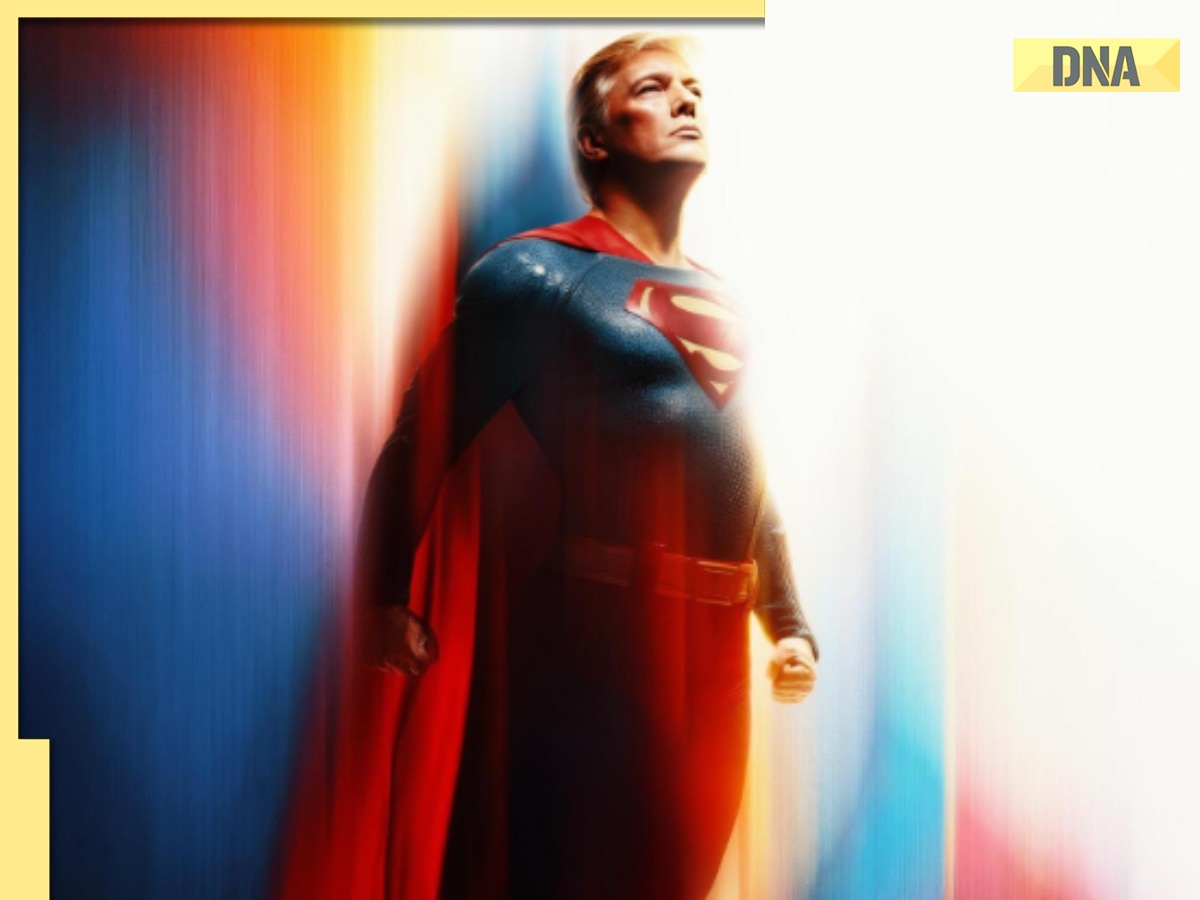 Amid tariff row, Donald Trump's picture as 'Superman' goes viral, White House calls him 'Symbol of Hope'; internet reacts