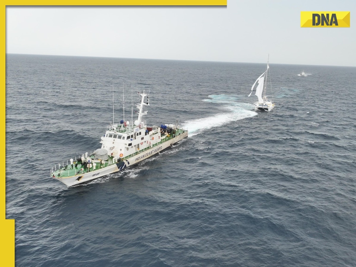 Indian Coast Guard bravely rescues US yacht stranded off Indira Point in Andaman and Nicobar Islands