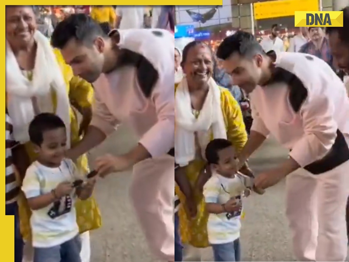 Little kid asks for Varun Dhawan’s sunglasses, ends up taking them, actor’s reaction goes viral: Watch