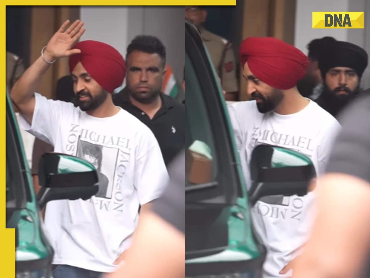 Watch: Diljit Dosanjh makes first public appearance in Mumbai after Sardaar Ji 3-Hania Aamir row, video goes viral