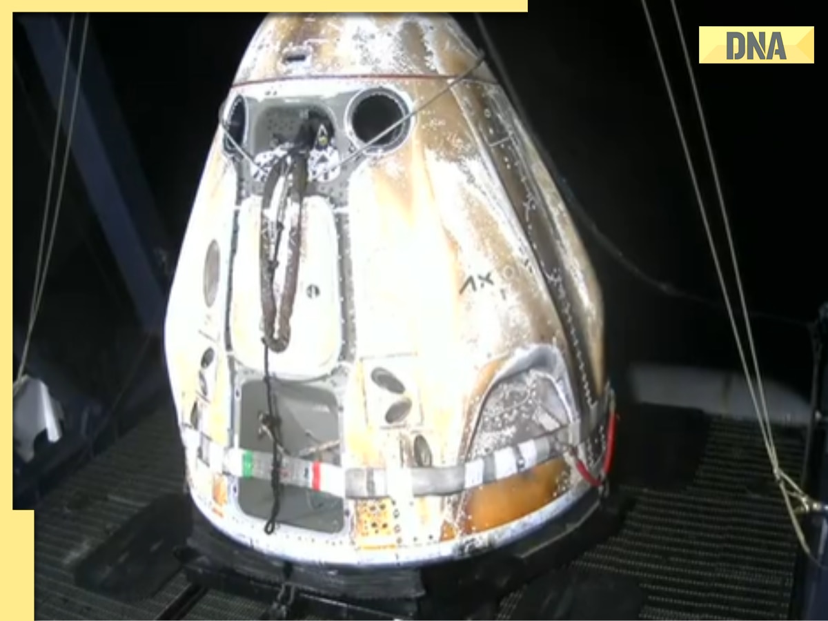 Axiom-4 Dragon spacecraft lands safely on Earth, PM Modi welcomes Shubhanshu Shukla