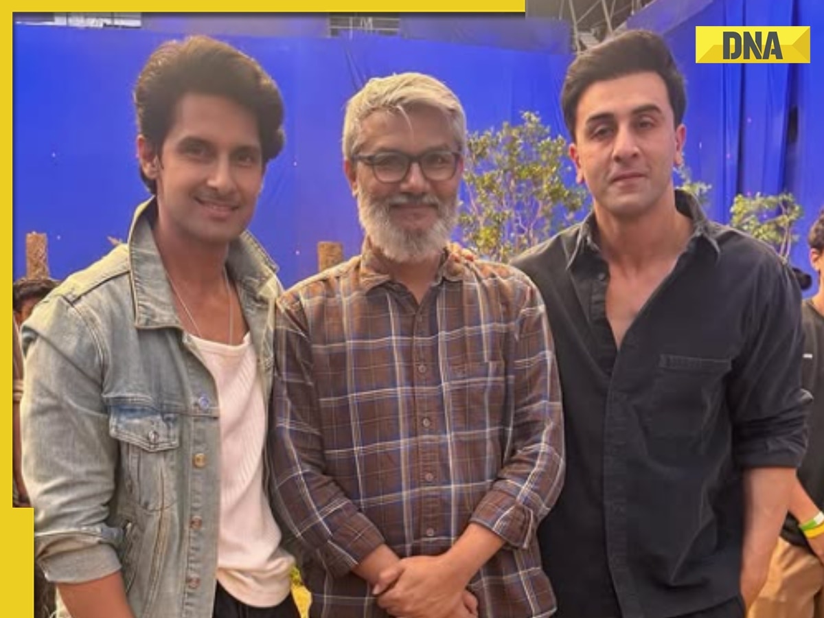 Ravie Dubey shares photo with Ranbir Kapoor, Nitesh Tiwari from Ramayan set; fans say 'can't wait for our Jamai Raja'