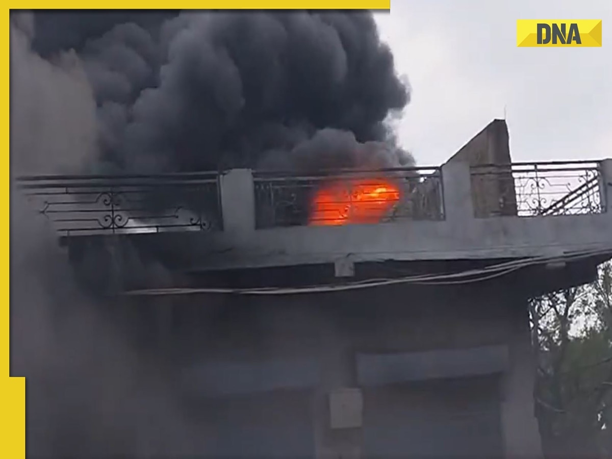 Delhi-NCR: Massive fire at chemical factory in Sonia Vihar, WATCH 