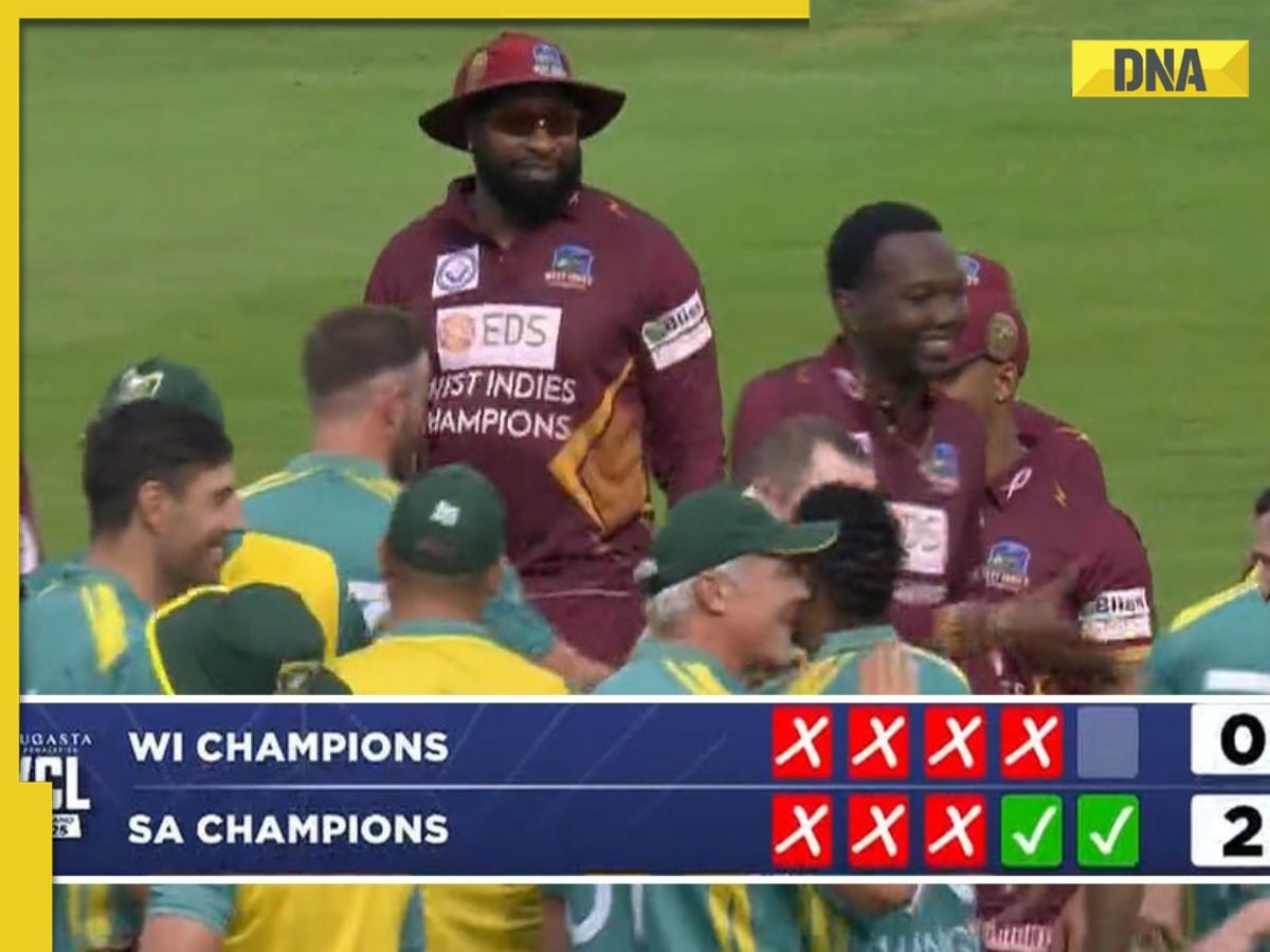 WI vs SA, WCL 2025: JP Duminy heroics seal thrilling bowl-out win for South Africa Champions in rain-shortened clash