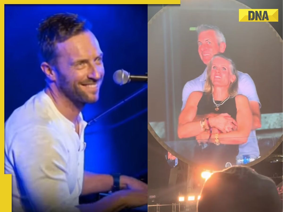 Coldplay's Chris Martin in hilarious video singing ‘aag aisi lagayi’ sparks meme fest online