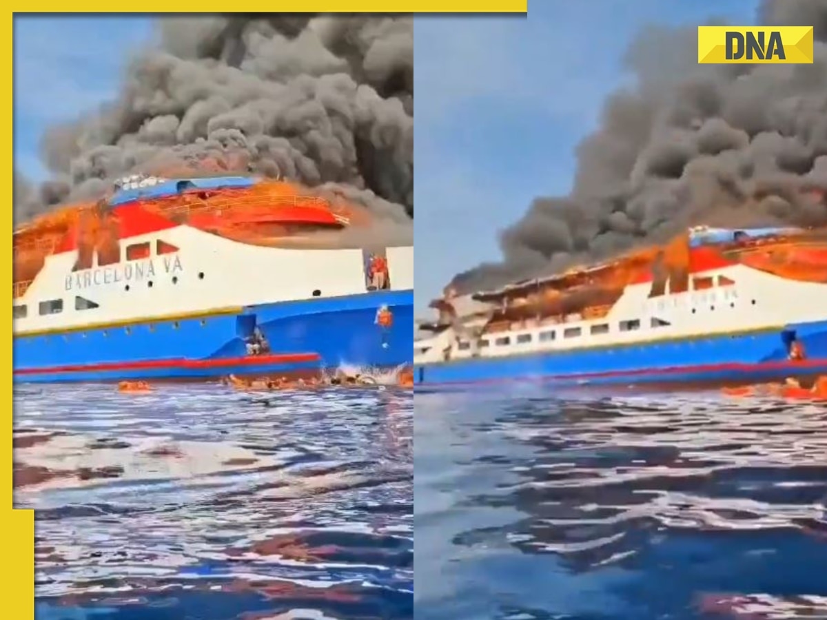 3 killed, many feared trapped as massive fire engulfs ferry near Indonesia, WATCH clip