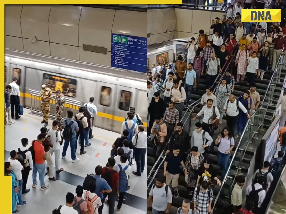 Delhi metro video goes viral for showing passengers calmly waiting in line: 'I'm in disbelief'