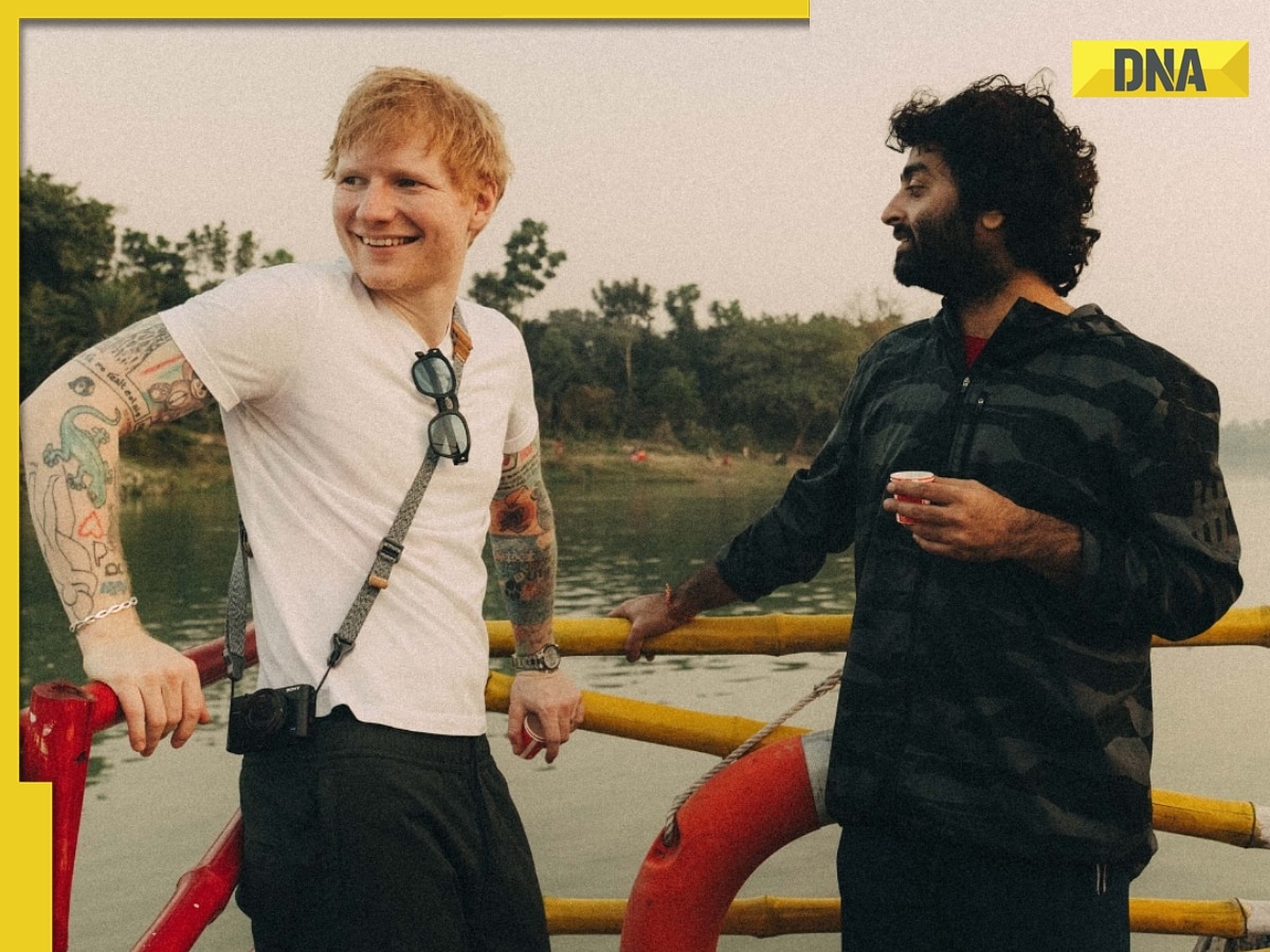 Ed Sheeran thanks Arijit Singh for teaching him how to sing in Punjabi in special version of Sapphire: 'Love his voice, tone, flow, rhythm'
