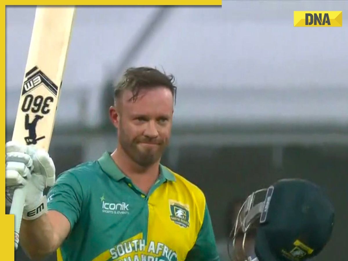 AB De Villiers creates history, becomes oldest player in WCL history to achieve THIS feat