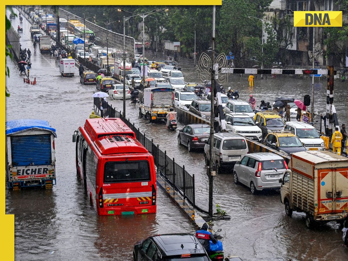 Maharashtra monsoon: IMD issues red alert in six districts, traffic chaos in Mumbai amid heavy rain; school, colleges shut in...