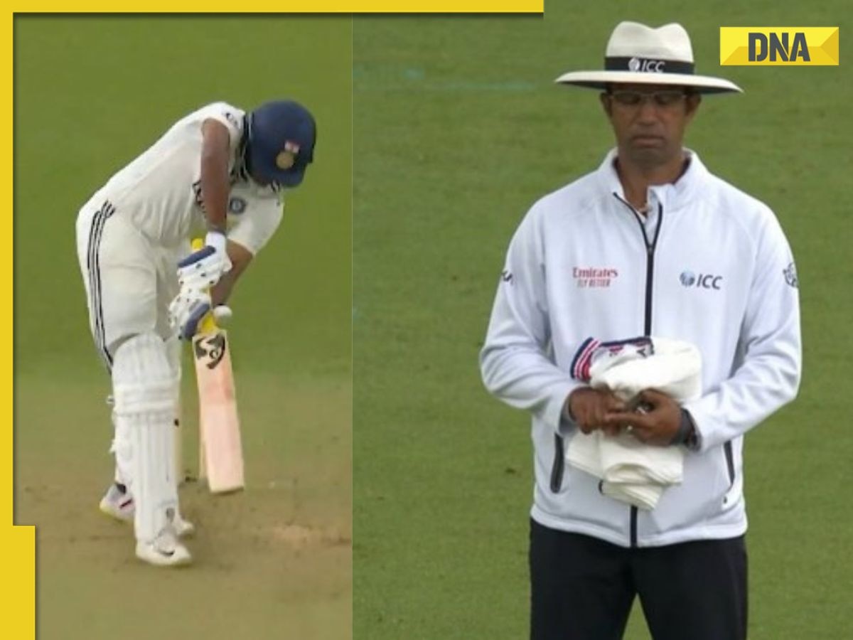 Cheating or blunder? Umpire Kumar Dharmasena's 'bat signal' helps England save review against India at The Oval