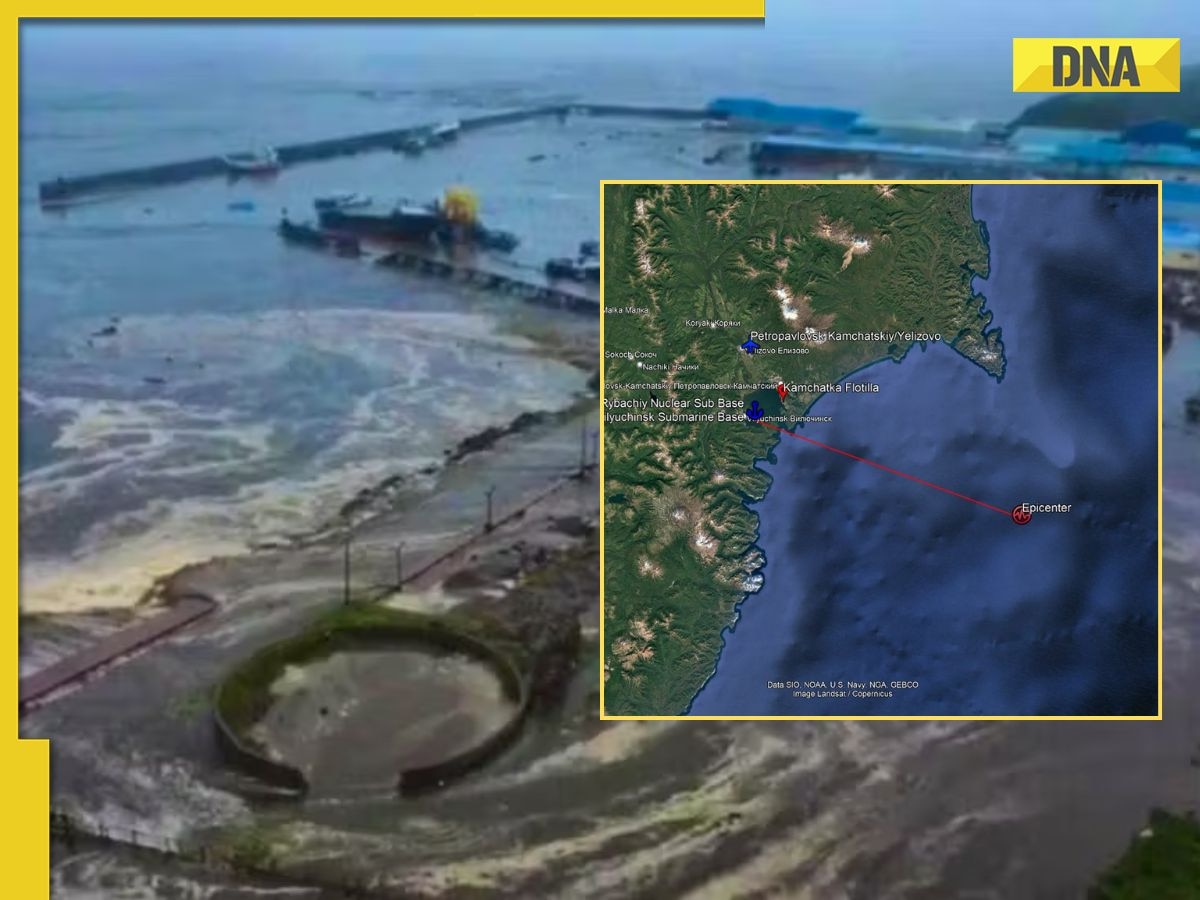 Epicentre of massive earthquake of 8.8 magnitude a BIG concern for Russian nuclear submarine base due to..., authorities say...