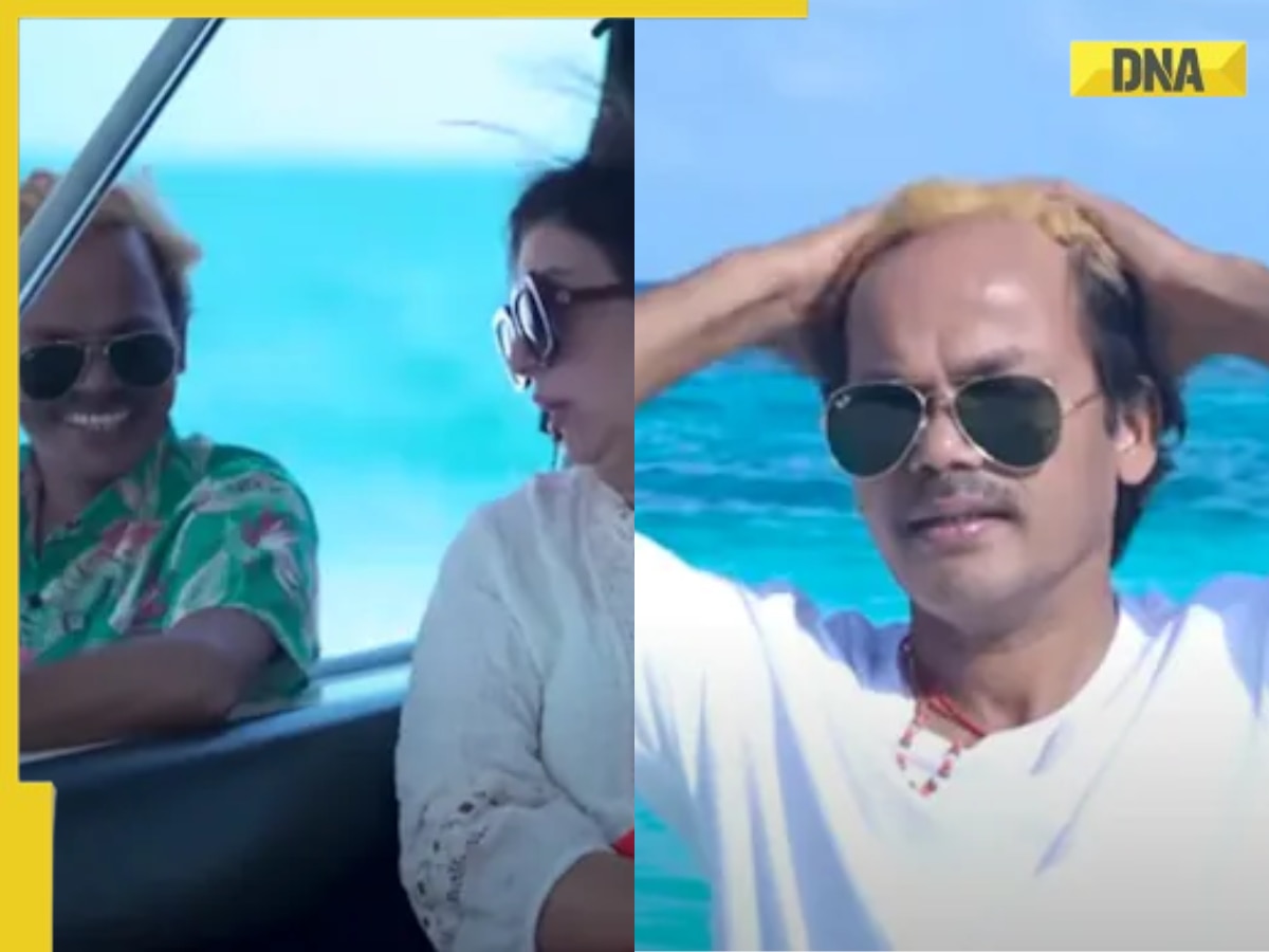 Viral video: Farah Khan's cook goes to Maldives, gets VIP treatment, director feels envy of him, netizens react to their 'cute banter': 'Dilip bhai is so lucky'