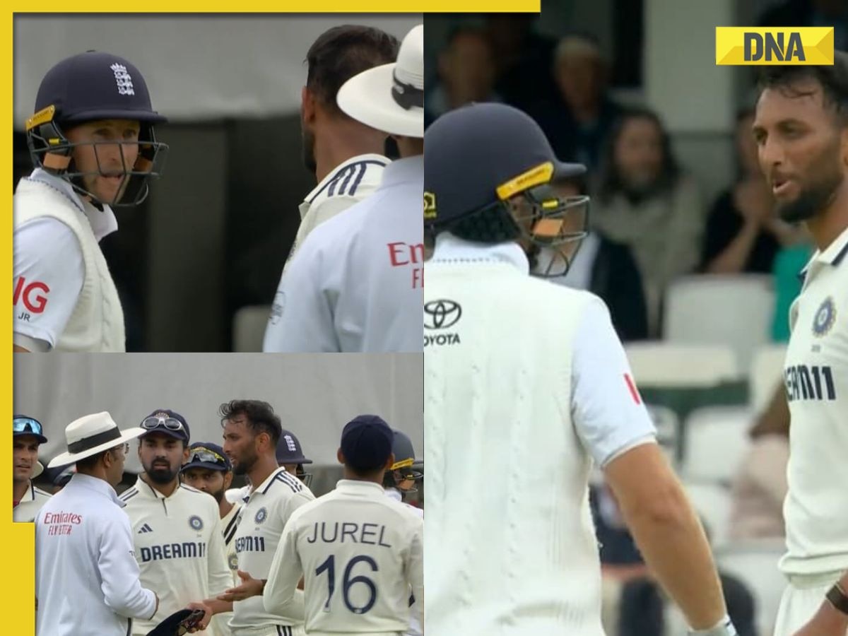 IND vs ENG: Tempers flare as Joe Root, Prasidh Krishna exchange words in Test series decider - Watch