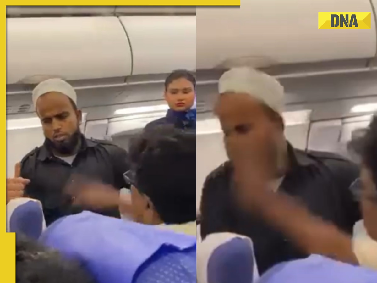 Passenger slaps man suffering from panic attacks on IndiGo flight in viral video, netizens left in shock, says, 'people buy..', watch