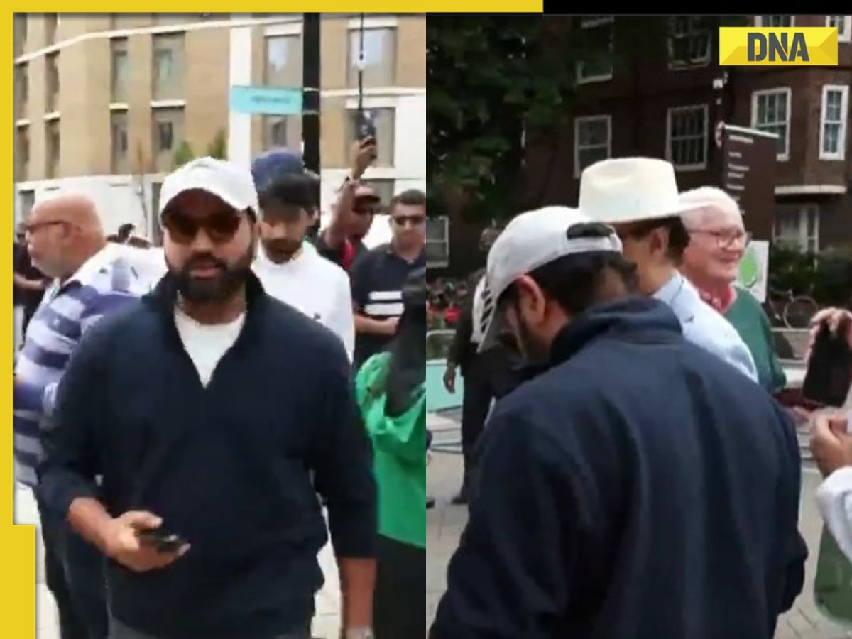 Watch: India ODI captain Rohit Sharma arrives at Kennington Oval to boost team in series-deciding Test