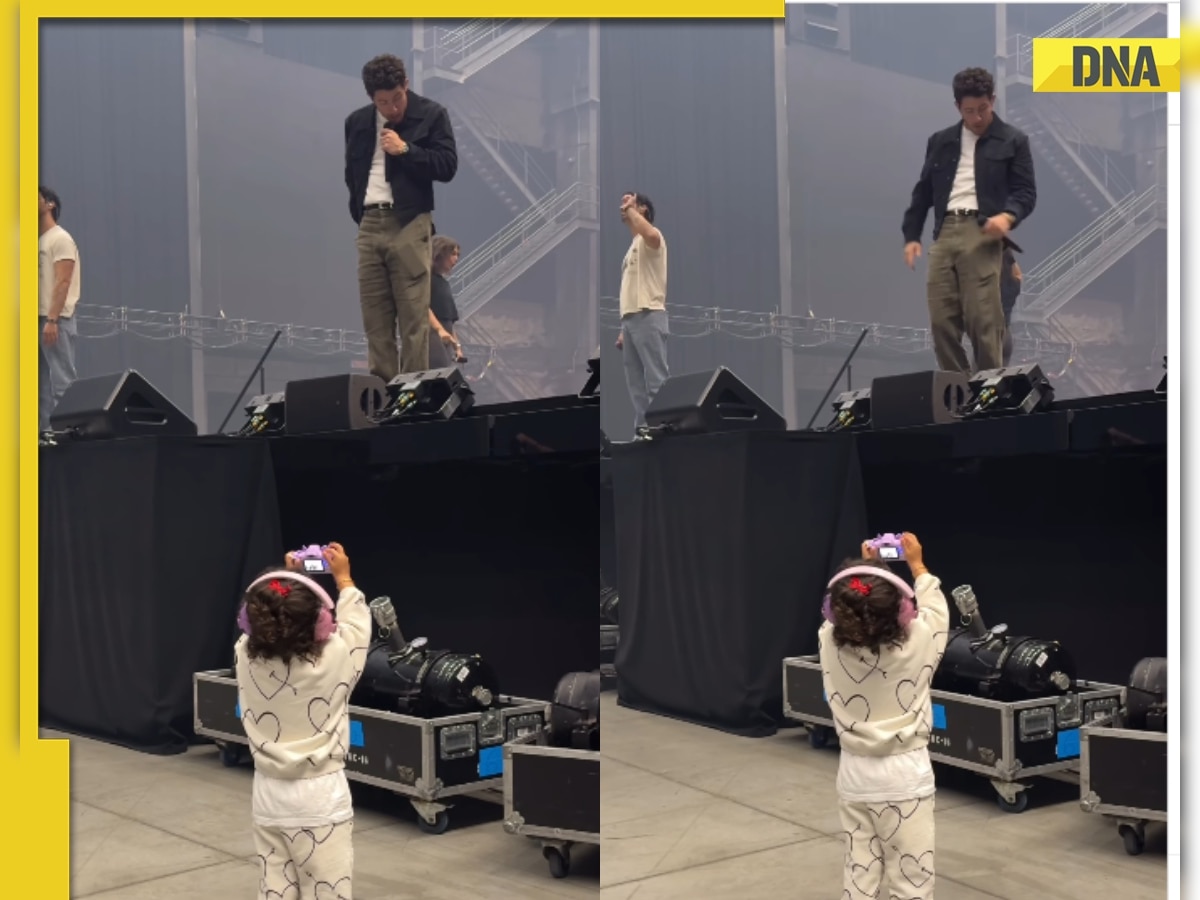 Priyanka Chopra’s daughter Malti Marie steals the show as she turns photographer for Nick Jonas, watch viral video