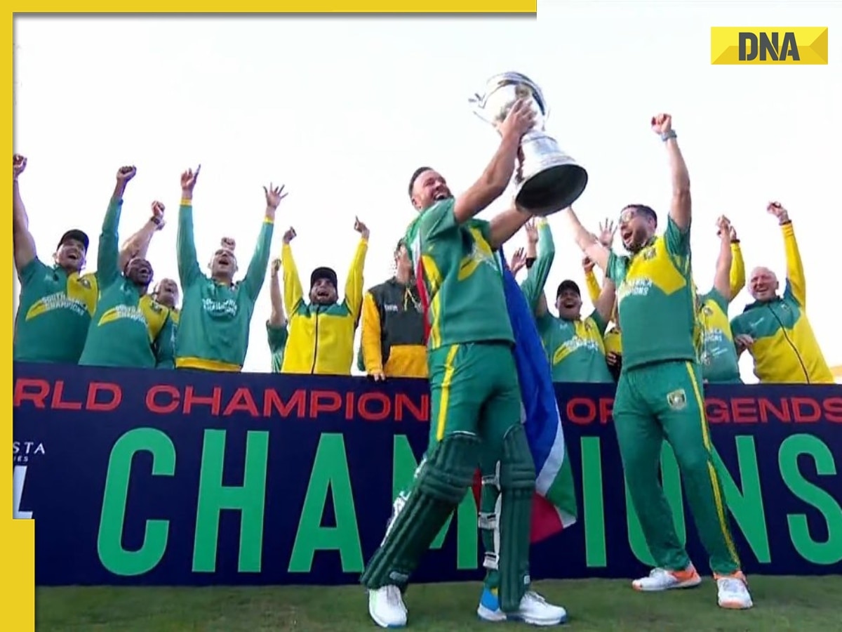 SA vs PAK WCL 2025 Final: AB De Villiers' fiery 120 helps South Africa to beat Pakistan by 9 wickets to win WCL title